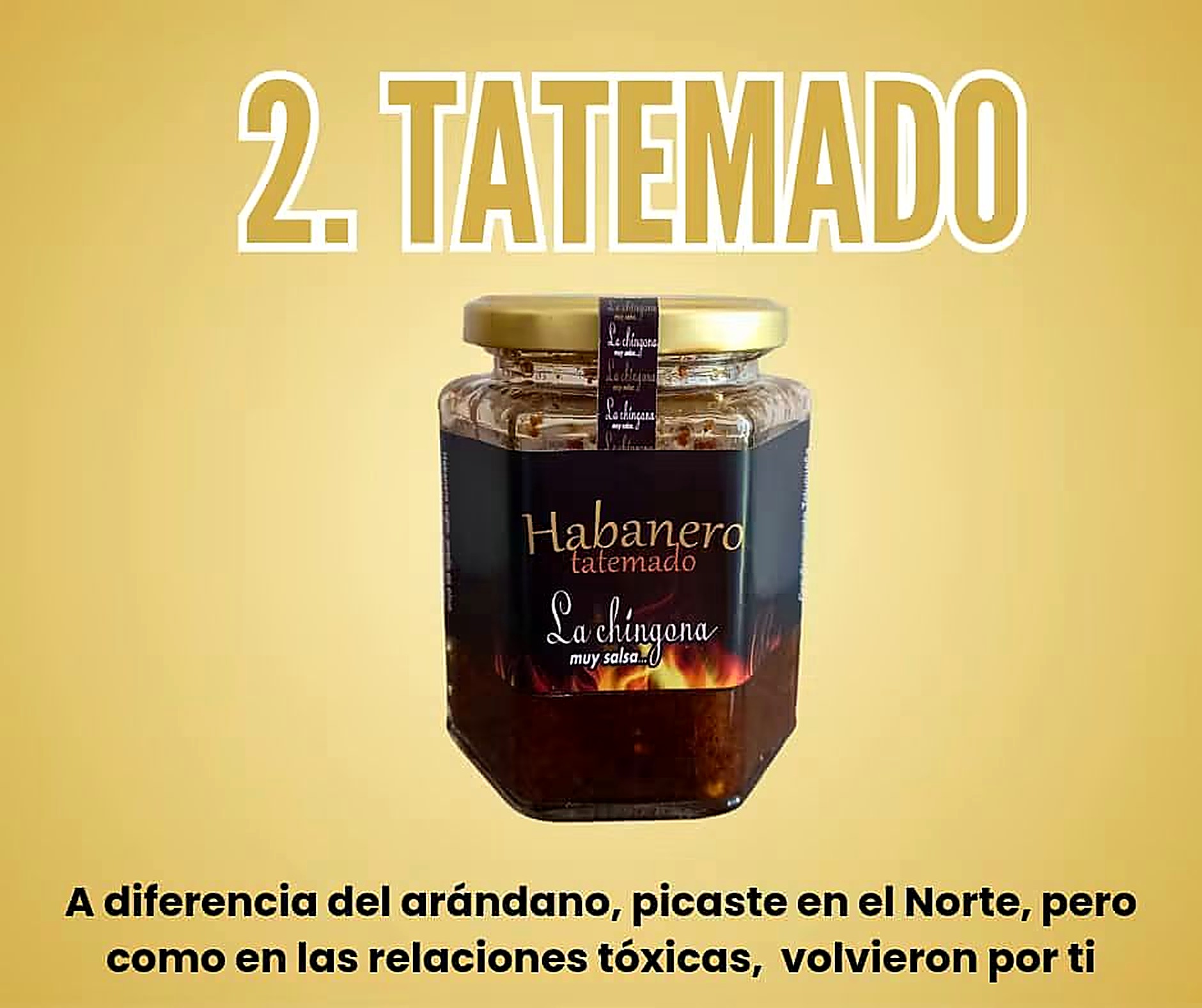 Salsa Habanero Tatemado La Chingona